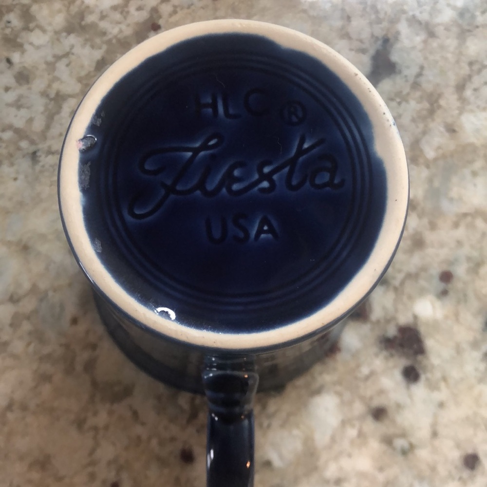FIESTAWARE COBALT RING MUG - Picture 6 of 7